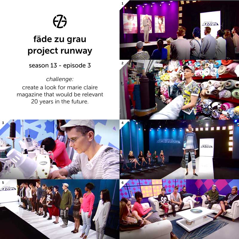 images from project runway season 13, episode 3